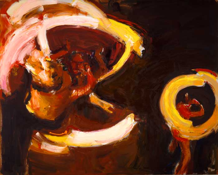 Современный художник Эдуард Аниконов, картина - Играющие с огнем