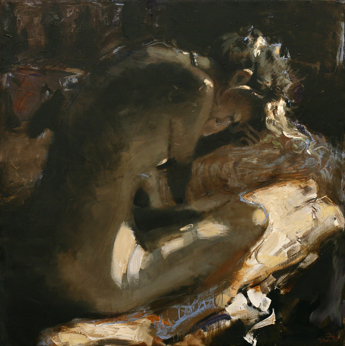 Современный художник Эдуард Аниконов, картина - Утро
