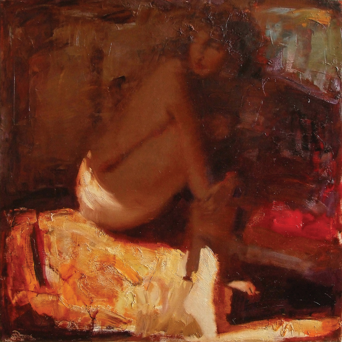 Современный художник Эдуард Аниконов, картина - Свет и тень